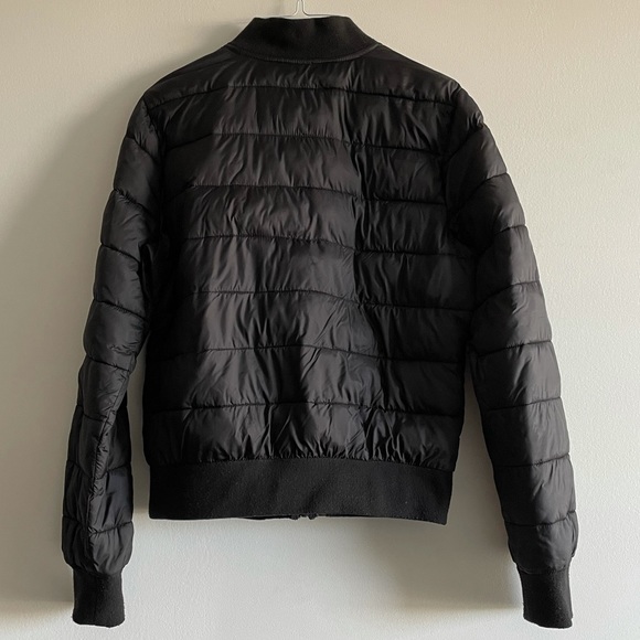 Garage Black Bomber Jacket - Picture 2 of 6